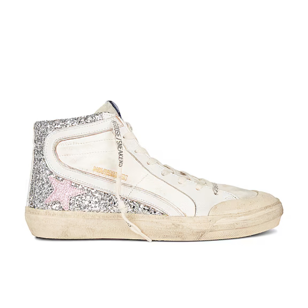 Brand New- Golden Goose- Revolve- Authentic Pink & White Size 40 - 9/ 9 1/2 Nwt